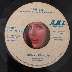 Jimmy Lee Huff Suzie Q Vinyl 45 Record